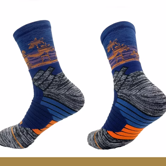 Amostra grátis Sport Wholesale Skate Crew Sports Men's Custom Logo Sport Socks Meias casuais