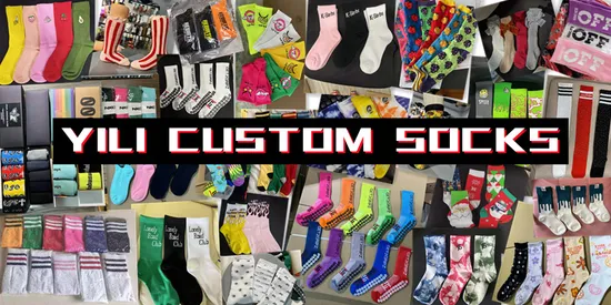 Crew Mens Socks Fabricação de meias personalizadas para homens